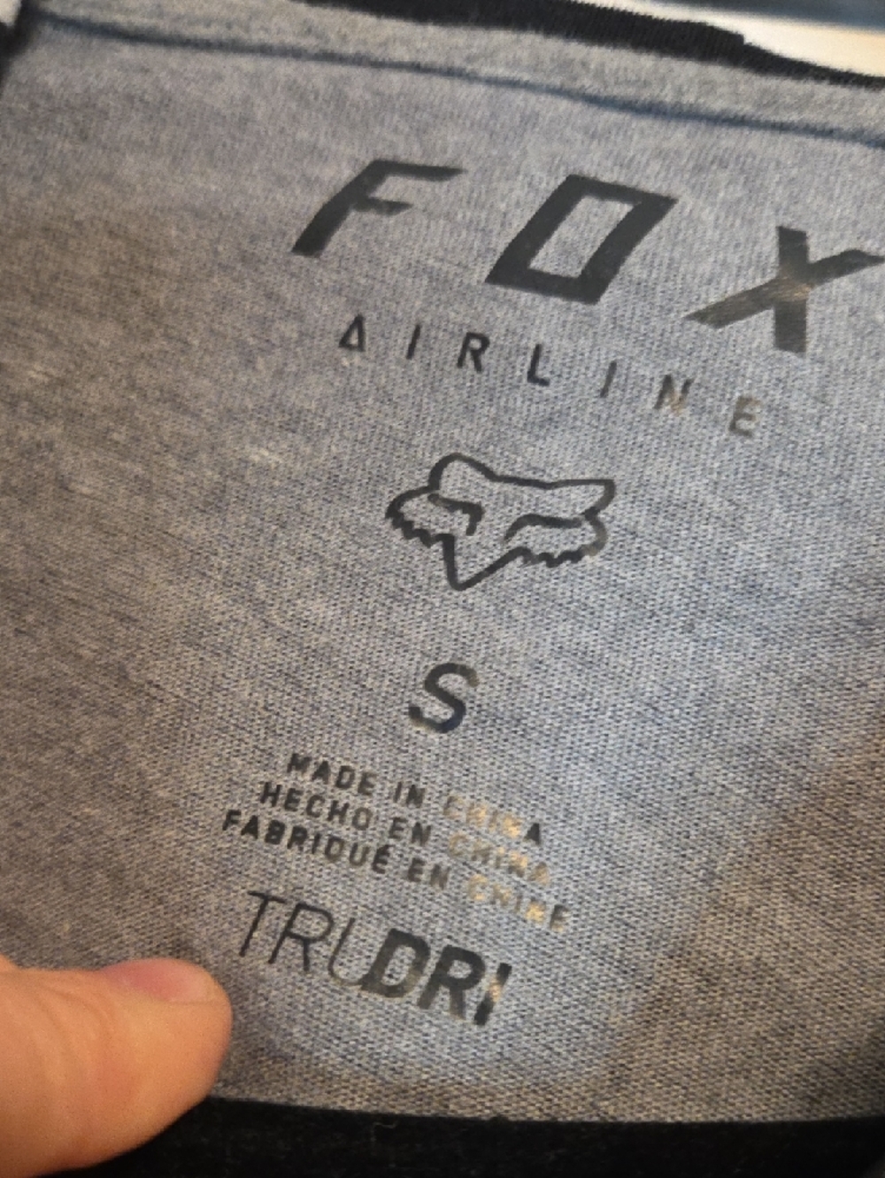 Fox Grey Pullover with Printed Logo - Picture 2 of 5